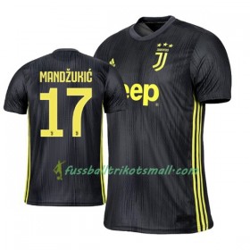 Fußballtrikots Juventus Turin Mario Mandzukic 17 2018-2019 Kurzarm Ausweichtrikot kaufen